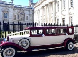 Vintage style wedding car for hire in Hitchin